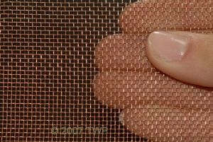 This close-knit copper mesh would stop an EMP blast from destroying your batteries and electronics.